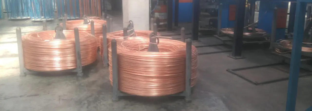 Primary Copper Wire Rod Manufactoring